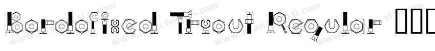 Bordofixed Tryout Regular字体转换
